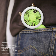 Lade das Bild in den Galerie-Viewer, Handheld Pocket Fans USB Charging Lazy Fan Desktop Mini Fan Portable Dormitory Home Gift Student Out