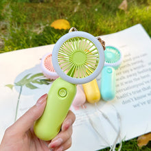 Lade das Bild in den Galerie-Viewer, Handheld Pocket Fans USB Charging Lazy Fan Desktop Mini Fan Portable Dormitory Home Gift Student Out