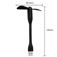 Load image into Gallery viewer, Handheld Small Air Cooler USB Rechargeable Portable Cooling Spray Humidifier Fan 4 Speed Humidificat