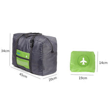 Lade das Bild in den Galerie-Viewer, High Capacity Travel Bag Women Folding Duffle Weekend Bag Nylon Travel Organizer Clothing Packing Cubes Hand Luggage Storage Bag