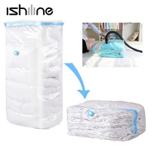 Load image into Gallery viewer, High Capacity Vacuum Bag Package Compressed Organizer for Quilts Clothes Transparent Space Saving Seal Bags Foldable Storage Bag