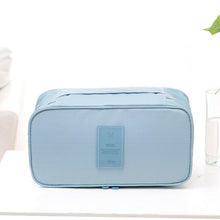 Load image into Gallery viewer, Hot Bra Underwear Socks Storage Bag Oxford Cosmetic Packing Waterproof Cube Makeup Bag Travel Luggage Organizer