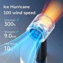 Load image into Gallery viewer, JISULIFE Portable Hand Fan , 100 Wind Speeds, Mini Bladeless Handheld Fan, USB Rechargeable Personal
