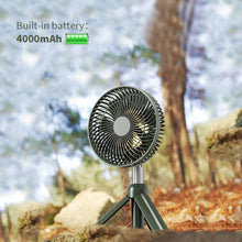 Load image into Gallery viewer, Mini Fan Portable Rechargeable Silent Usb Wireless Mobile Desktop 10000mah Camping Handheld Cooling