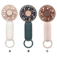 Lade das Bild in den Galerie-Viewer, Mini Fan Summer Hand Held fan USB Rechargeable Portable Fans For Outdoor Backpacking Camping Picnick