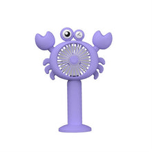 Load image into Gallery viewer, Mini Fan Vertical Grip Dual Purpose High-quality Handheld Small Fan Sturdy And Durable Student Deskt
