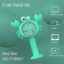 Load image into Gallery viewer, Mini Fan Vertical Grip Dual Purpose High-quality Handheld Small Fan Sturdy And Durable Student Deskt