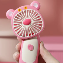 Lade das Bild in den Galerie-Viewer, Mini Handheld Fan Outdoor Fan USB Recharge Pocket Fan Creative Portable Handheld Desktop Office Fan