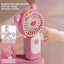 Lade das Bild in den Galerie-Viewer, Mini Handheld Fan Outdoor Fan USB Recharge Pocket Fan Creative Portable Handheld Desktop Office Fan