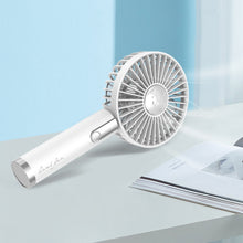 Lade das Bild in den Galerie-Viewer, Mini Handheld Fan USB Rechargeable Fan Portable and Quiet Rechargeable Hand Fan Air Conditioner Coo