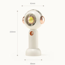 Lade das Bild in den Galerie-Viewer, Mini Handheld Fan USB Rechargeable Nano Atomization Beauty Makeupwater Fan Portable Mini Student Car