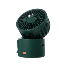 Lade das Bild in den Galerie-Viewer, Mini Neckband Fan Outdoor Portable USB Rechargable Hand Fan 1000mAh Pocket Small Hanging Neck Fans W