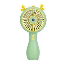 Load image into Gallery viewer, Mini Portable Fan 3 Speed 2 Humidifying Spray Mode Water Fan Summer USB Charging Air Condition Handh