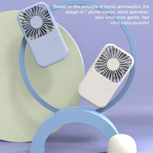 Lade das Bild in den Galerie-Viewer, Mini Portable Pocket Fan Cool Air Hand Held Travel Cooling Rechargeable Mini Air Cooler Mini Fans Ou