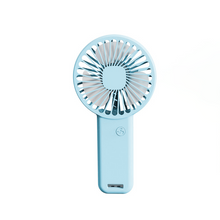 Lade das Bild in den Galerie-Viewer, Mini Portable USB Handheld Fan Electric Fans Rechargeable Silent Pocket Small Cooling Hand ventilado