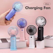 Load image into Gallery viewer, New USB Mini Handheld Portable Fan Convenient And Ultra-Quiet Fan Portable Student Office Outdoors H
