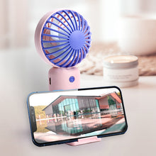 Load image into Gallery viewer, New USB Mini Handheld Portable Fan Convenient And Ultra-Quiet Fan Portable Student Office Outdoors H