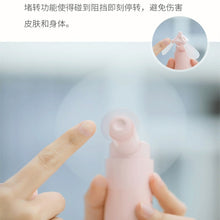 Lade das Bild in den Galerie-Viewer, New small USB Mini Handheld Fan Folding Pocket Spray Cooling Fans Neck Hanging Lazy Portable Outdoor