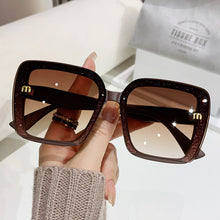 Load image into Gallery viewer, Sunglasses sun Shades Personality Flash Powder Female UV Protection Strong Light Driving Street unisex