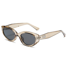Lade das Bild in den Galerie-Viewer, Sunglasses sun Shades Retro Cats' Eye Women's High Grade Narrow Frame Tide UV Proof unisex
