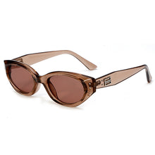 Load image into Gallery viewer, Sunglasses sun Shades Retro Narrow Frame Cat Eye Small Frame Women's High Grade screen Street UV Protection unisex