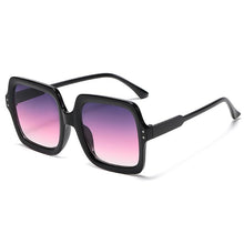 Lade das Bild in den Galerie-Viewer, Sunglasses sun Shades Fashion Vintage with Large Rims for a Slim Look Plain Face shade Trendy Unique Marine Clip unisex