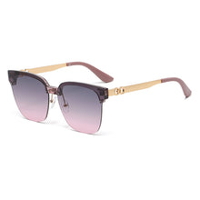 Lade das Bild in den Galerie-Viewer, Sunglasses sun Shades Polarized Fashion Retro Semi Rimless UV Protection Driving unisex