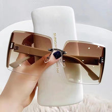 Load image into Gallery viewer, Sunglasses sun Shades Frameless Trimming UV Protection shade Women's Fashionable unisex