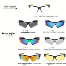 Lade das Bild in den Galerie-Viewer, Sunglasses sun Shades Fashion Sports Outdoor Cycling Fishing Night Vision UV Proof Windproof Eye Protection unisex