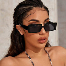 Lade das Bild in den Galerie-Viewer, Sunglasses sun Shades Fashion Square Women's Fashion Transparent Color Personalized Street Shooting Catwalk unisex