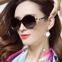 Load image into Gallery viewer, Sunglasses sun Shades Polarized Women's round Face UV Proof Fashion Stylish Large Frame Slimming unisex