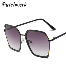 Lade das Bild in den Galerie-Viewer, Sunglasses sun Shades Trendy Women's Big Frame Face Slimming Plain High Grade Sense Fashion unisex