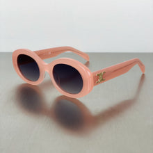 Load image into Gallery viewer, Sunglasses sun Shades Oval French Retro High Street White Cat Eye Women unisex