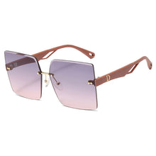 Lade das Bild in den Galerie-Viewer, Sunglasses sun Shades Frameless Trimming Good looking Plain Street Fashionable Elegant Proof Fashionable unisex