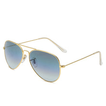 Lade das Bild in den Galerie-Viewer, Sunglasses sun Shades Pilot Tempered Glass Sheet Popular Style Driving Aviator unisex
