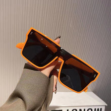 Load image into Gallery viewer, Sunglasses sun Shades Square Frame Large Rim Korean Style Trendy Cool All in One unisex