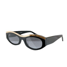 Lade das Bild in den Galerie-Viewer, Letter Series Sun Glasses Retro Oval Sunglasses for Women