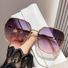 Load image into Gallery viewer, Sunglasses sun Shades Women's UV Proof Large Frame Trendy to Make Big Face Thin Looked Polarized High Grade unisex