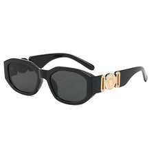 Lade das Bild in den Galerie-Viewer, Sunglasses sun Shades Vintage Men's and Women's Diamond Shaped Metal Large Logo Head Personalized unisex