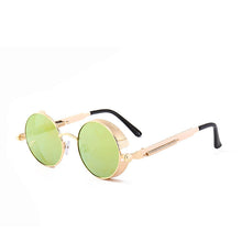 Lade das Bild in den Galerie-Viewer, Sunglasses sun Shades Steampunk Stylish round Retro Trendy unisex