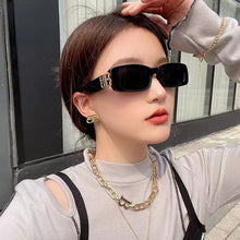 Load image into Gallery viewer, Sunglasses sun Shades Small Square Box Female Personality Hollow out Trend Retro unisex