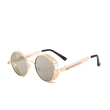 Lade das Bild in den Galerie-Viewer, Sunglasses sun Shades Steampunk Stylish round Retro Trendy unisex