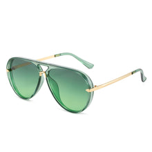 Lade das Bild in den Galerie-Viewer, Sunglasses sun Shades All Match Riding Fashion Large Rim Aviator Trendy Vintage unisex