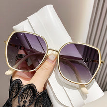 Load image into Gallery viewer, Sunglasses sun Shades Women's UV Proof Large Frame Trendy to Make Big Face Thin Looked Polarized High Grade unisex
