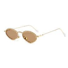 Lade das Bild in den Galerie-Viewer, Sunglasses sun Shades Personality Fashion Women's High Grade Diamond Embedded Hip Hop Anti Blue Light unisex