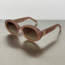 Load image into Gallery viewer, Sunglasses sun Shades Oval French Retro High Street White Cat Eye Women unisex
