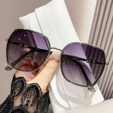 Load image into Gallery viewer, Sunglasses sun Shades Women's UV Proof Large Frame Trendy to Make Big Face Thin Looked Polarized High Grade unisex