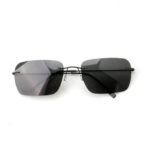 Lade das Bild in den Galerie-Viewer, Sunglasses sun Shades Fashion Frameless Polarized Ultra Light Driving Fishing Metal Frame Personality Retro unisex