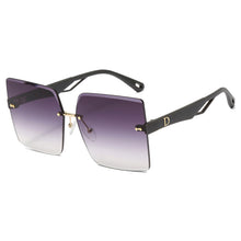 Lade das Bild in den Galerie-Viewer, Sunglasses sun Shades Frameless Trimming Good looking Plain Street Fashionable Elegant Proof Fashionable unisex