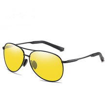 Lade das Bild in den Galerie-Viewer, Sunglasses sun Shades Day Night Vision Dual Use Polarized Men's Polarized Color Changing Aviator Driver unisex